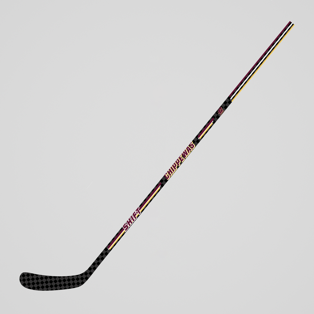 Central Michigan Custom Stick Senior Shift Performance Hockey Co