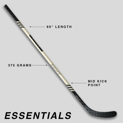 Essentials - Intermediate Hockey Stick - Standard 60"
