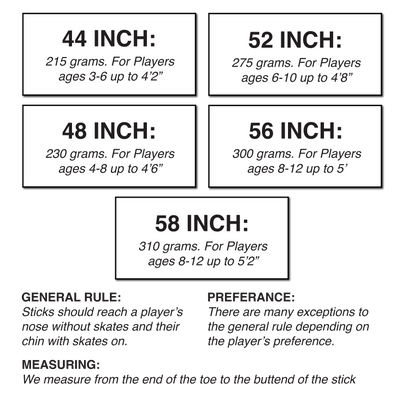 Essentials Carbon - Junior Hockey Stick - 58"